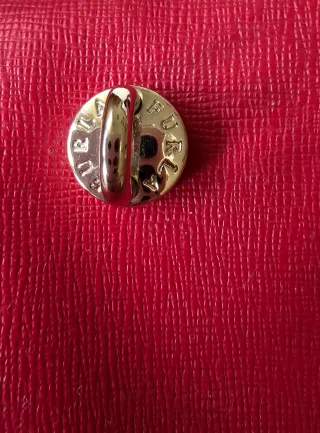 Bolso Piel Furla Rojo.