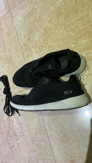 Zapatillas Skechers Negras Mujer