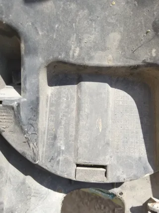 Guardabarros y portamatrículas moto