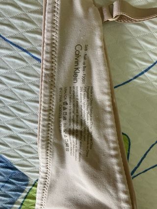 Sujetador push up Calvin Klein talla 95B