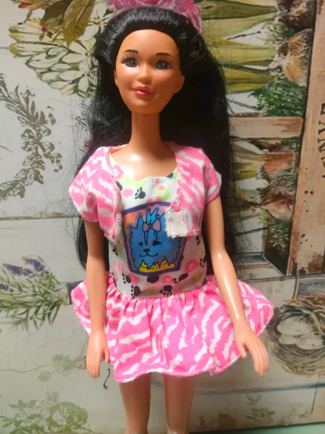 vestido perrito con torera Barbie