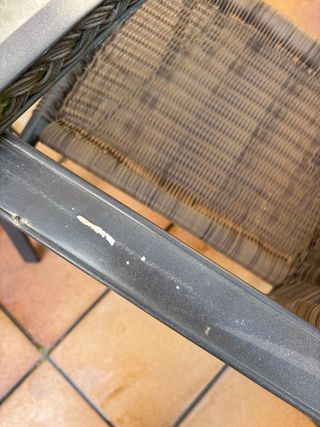 Conjunto mesa exterior + 6 sillas