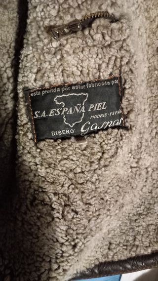 Chaquetón de piel forrado caballero