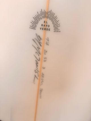 Tabla Surf Pukas McTavish Rayo Verde 7.4