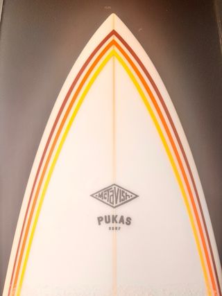Tabla Surf Pukas McTavish Rayo Verde 7.4