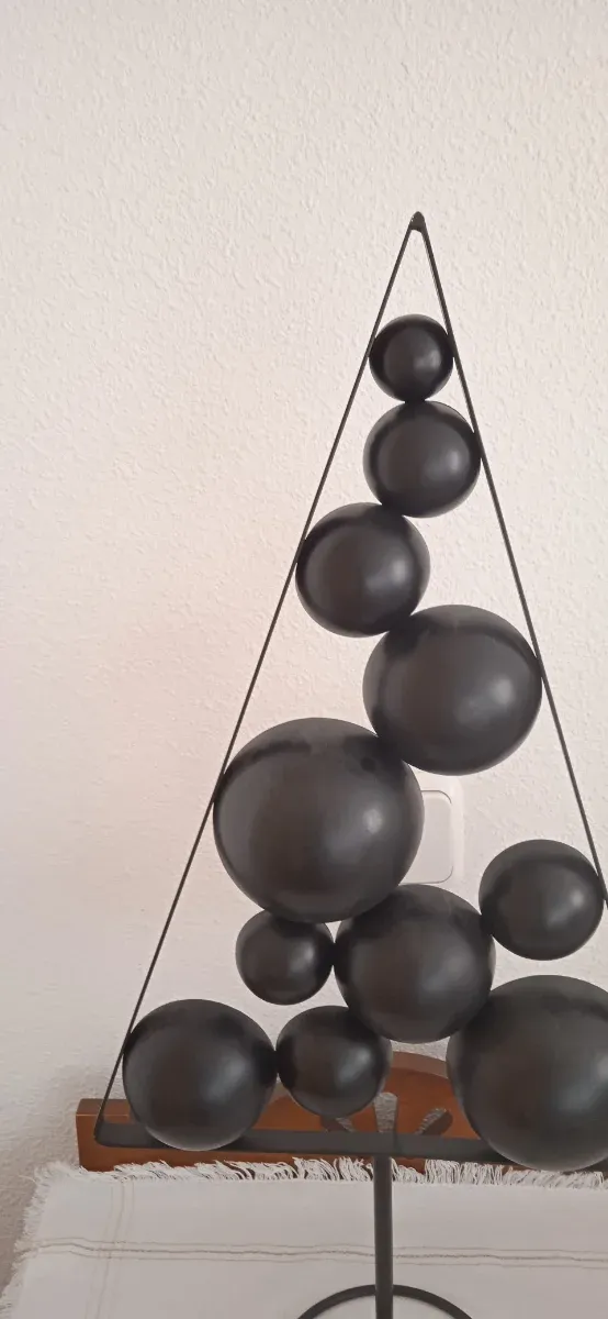 Albero di Natale Decorativo in Metallo