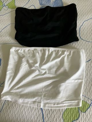 Lote 2 Tops Negro y Blanco