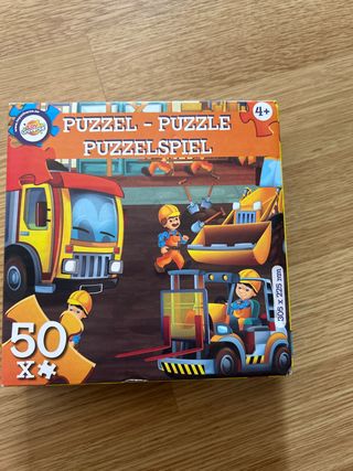 Puzzle 50 piezas construcción