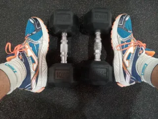 Zapatillas Joma Running/Gym Azul Naranja