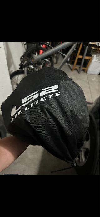 Casco Jet LS2 Airflow II Talla M Negro