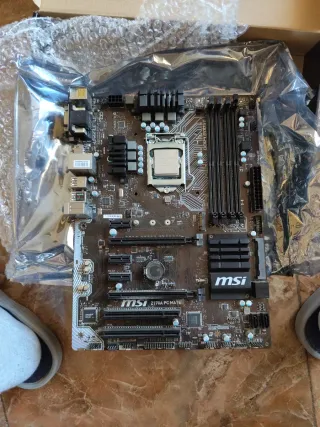 Placa Base MSI Z170A PC Mate + Intel i5-6600K