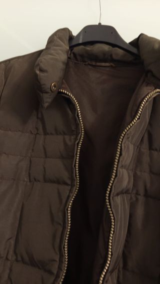 Piumino donna marrone taglia 42