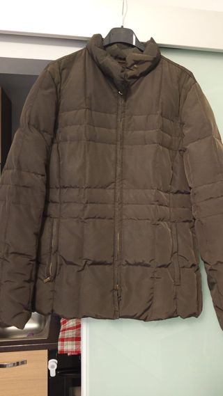 Piumino donna marrone taglia 42