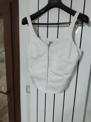 Top Ke' bianco taglia unica