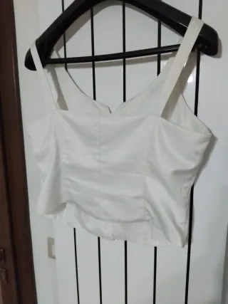 Top Ke' bianco taglia unica