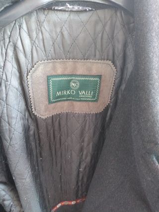 Cappotto Uomo Vintage Lana Mirko Valli Milano