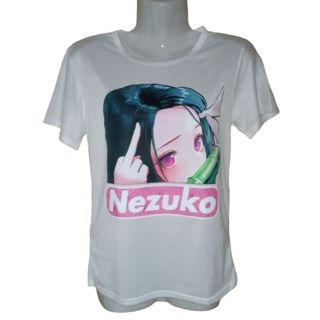 Camiseta Nezuko Blanca - Kimetsu no Yaiba