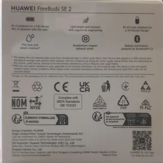 Huawei FreeBuds SE 2 Blancos