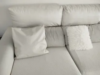 Sofá 6 plazas polipiel alta gama.