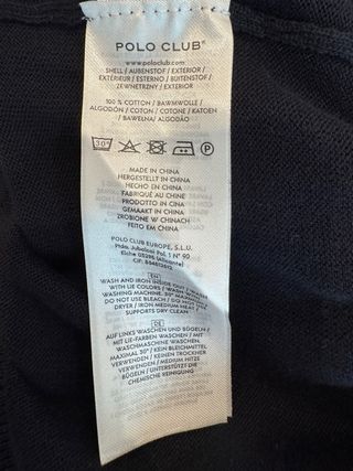 Jersey Polo Ralph Lauren Azul Marino Talla XL