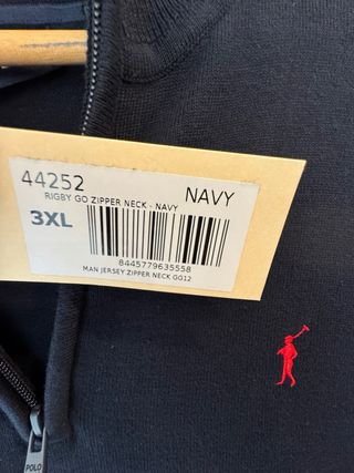 Jersey Polo Ralph Lauren Azul Marino Talla XL