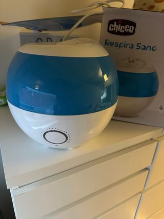 Humidificador Chicco Respira Sano Azul/Blanco
