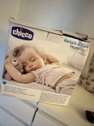 Humidificador Chicco Respira Sano Azul/Blanco