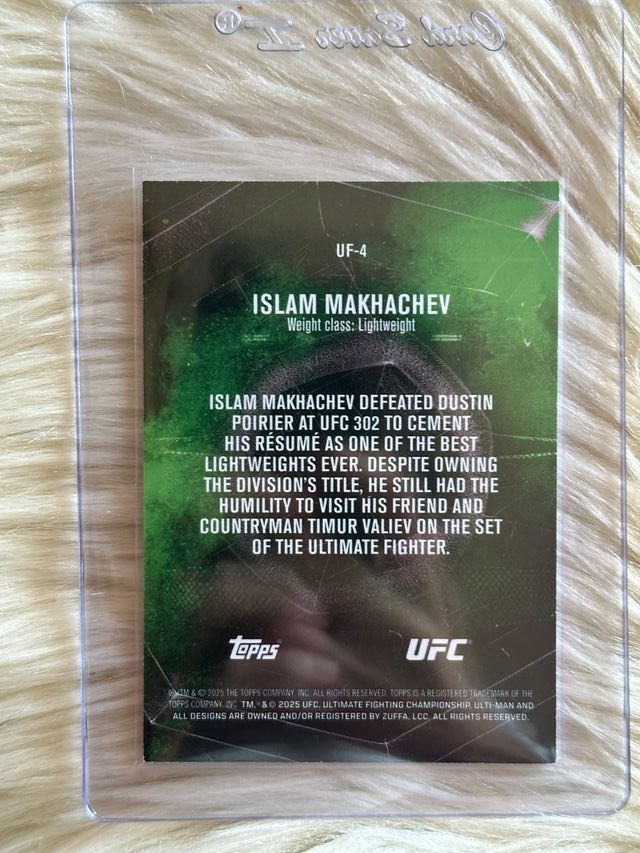Islam Makhachev 09/10 Topps UFC