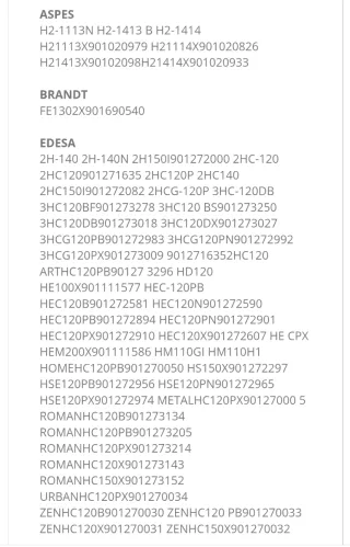 Minutero Horno Fagor 120 min original