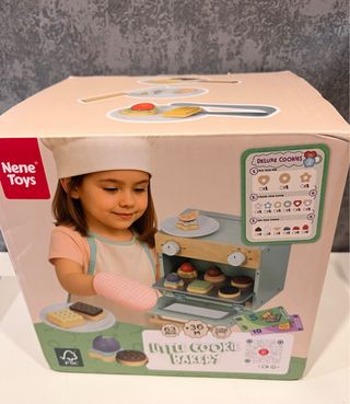 Tienda de galletas de madera para niños