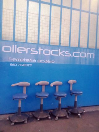 Silla de trabajo con ruedas