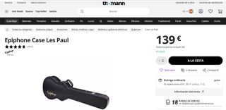 Estuche Epiphone Les Paul