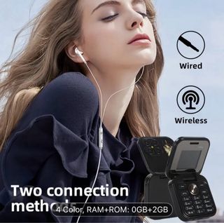 Mini Móvil Plegable con teclas