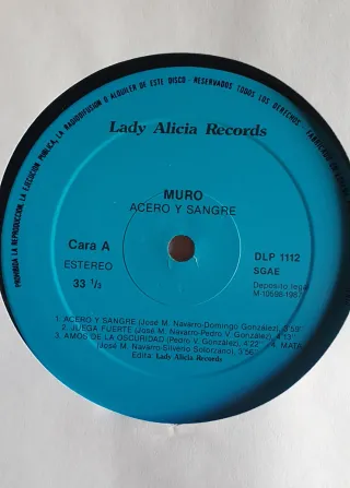LP Vinilo Muro "Acero y Sangre"