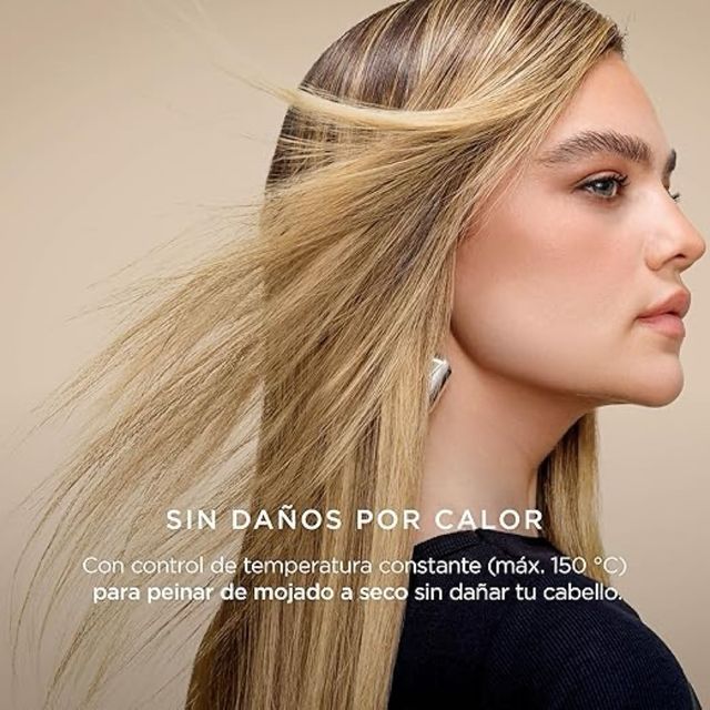 Piastra per capelli Shark dorata e nera NUOVA