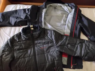 Chaqueta Doble Quechua Alpinismo Bionassay Talla M