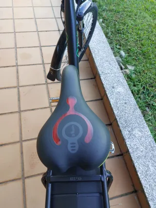 Bicicleta Eléctrica Negra