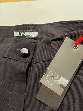 Pantalón de vestir K2 mujer gris