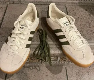 Adidas Gazelle Indoor Beige/Verde
