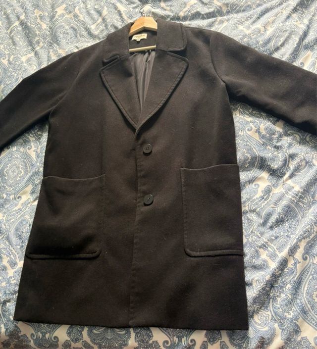 Cappotto oversize Pepa Loves Nero Taglia Unica