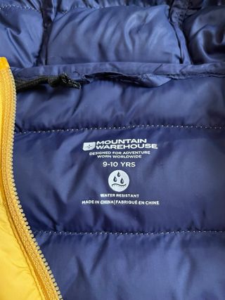 cazadora niño talla 9/10