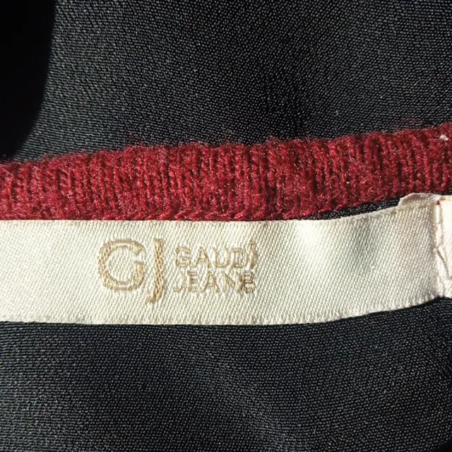 Maglioncino Gaudi rosso e nero taglia M