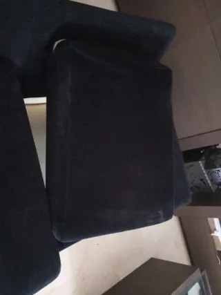 Sillón individual negro