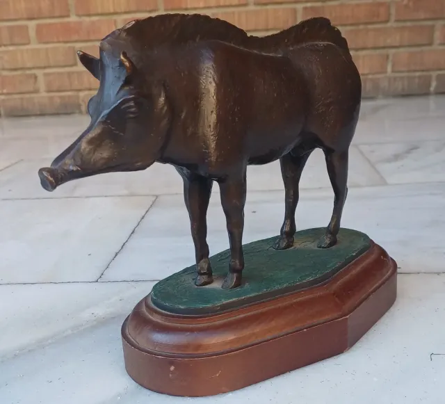 Figura decorativa in bronzo