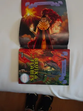 Libro La Bruixa de les Flames .