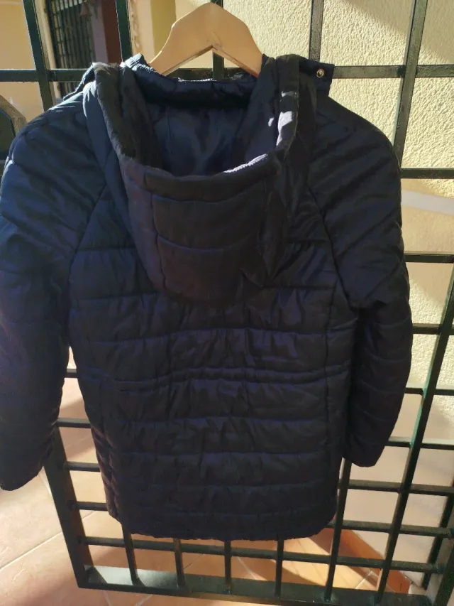 Abrigo Mayoral niña azul marino talla 12