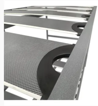 Litera metálica gris