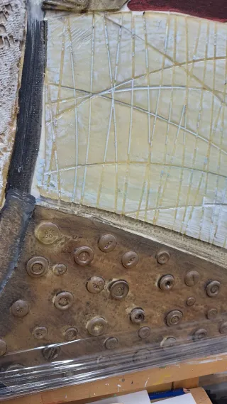 Cuadro decorativo mujer estilo oriental