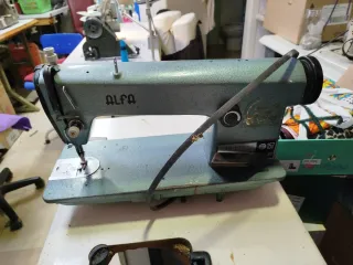 Busco bancada máquina coser industrial