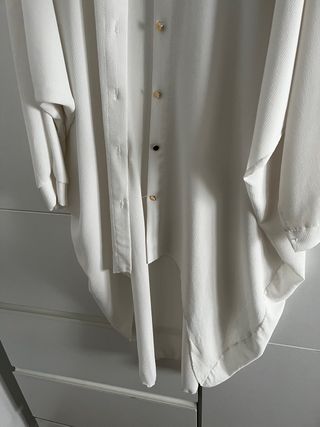 Sobrecamisa / camisa oversize blanca